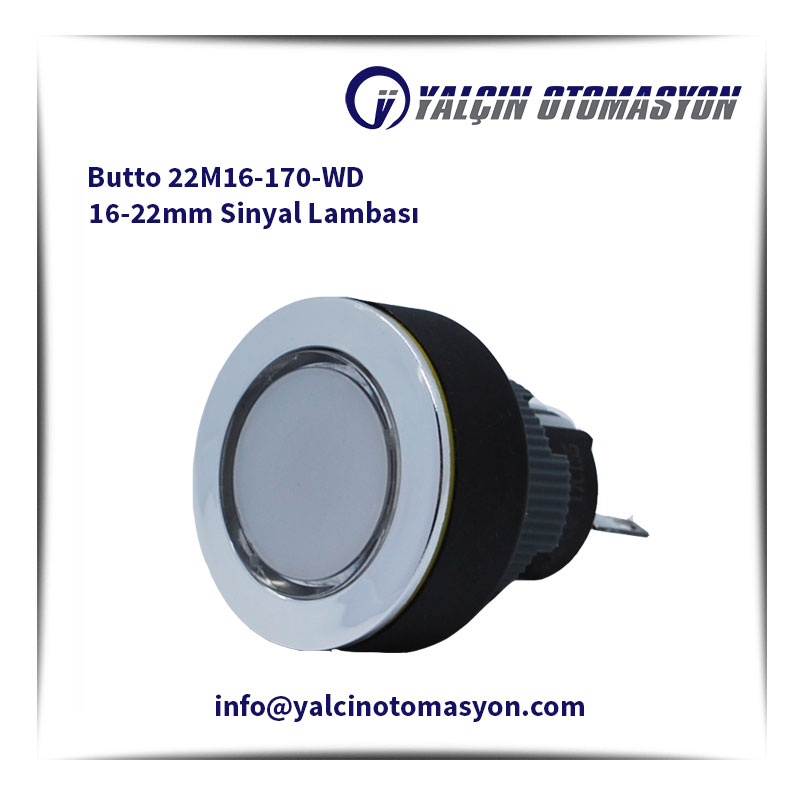 Butto 22M16-170-WD 16-22mm Sinyal Lambası