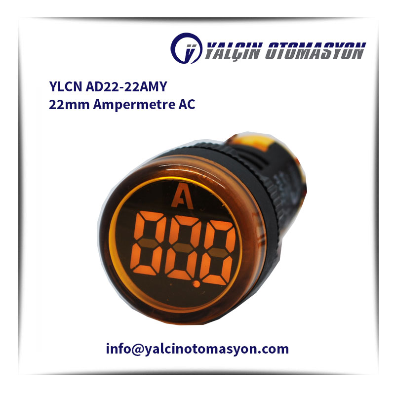 YLCN AD22-22AMY 22mm Ampermetre AC