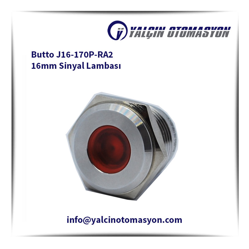 Butto J16-170P-RA2 16mm Sinyal Lambası
