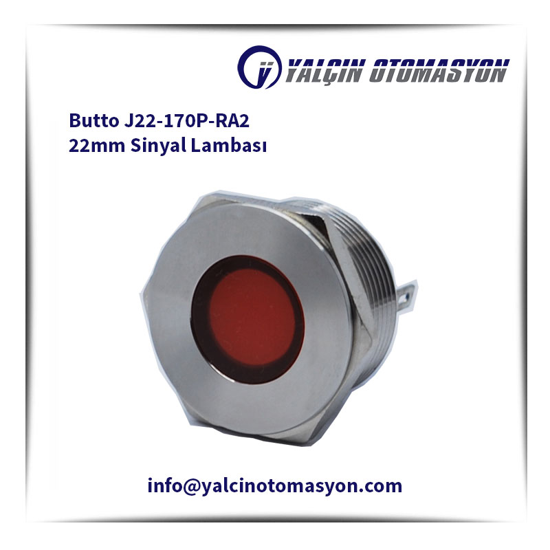 Butto J22-170P-RA2 22mm Sinyal Lambası