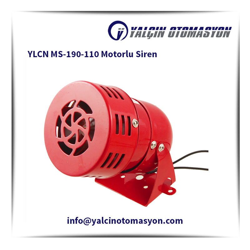 YLCN MS-190-110 Motorlu Siren