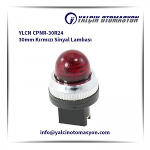 YLCN CPNR-30R24 30mm Kırmızı Sinyal Lambası