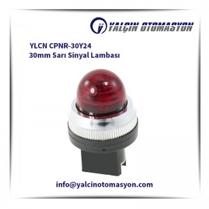 YLCN CPNR-30Y24 30mm Sarı Sinyal Lambası