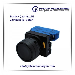 Butto HQ22-3110BL 22mm Kalıcı Buton