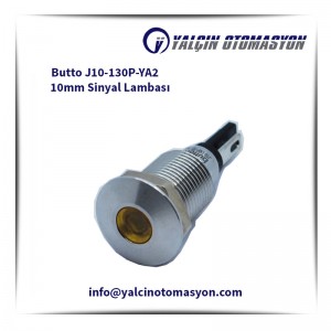 Butto J10-130P-YA2 10mm Sinyal Lambası