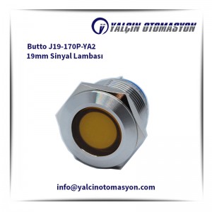 Butto J19-170P-YA2 19mm Sinyal Lambası