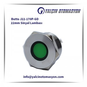 Butto J22-170P-GD 22mm Sinyal Lambası