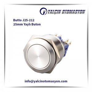 Butto J25-212 25mm Yaylı Buton