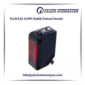 YLCN E3Z-3C8PC Kubik Fotosel Sensör