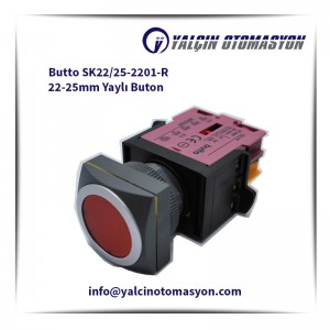 Butto SK22/25-2201-R 22-25mm Yaylı Buton