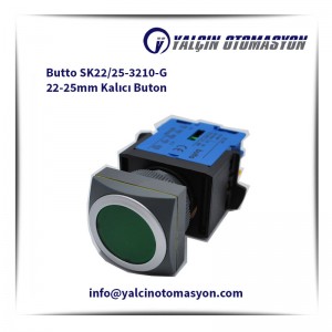 Butto SK22/25-3210-G 22-25mm Kalıcı Buton