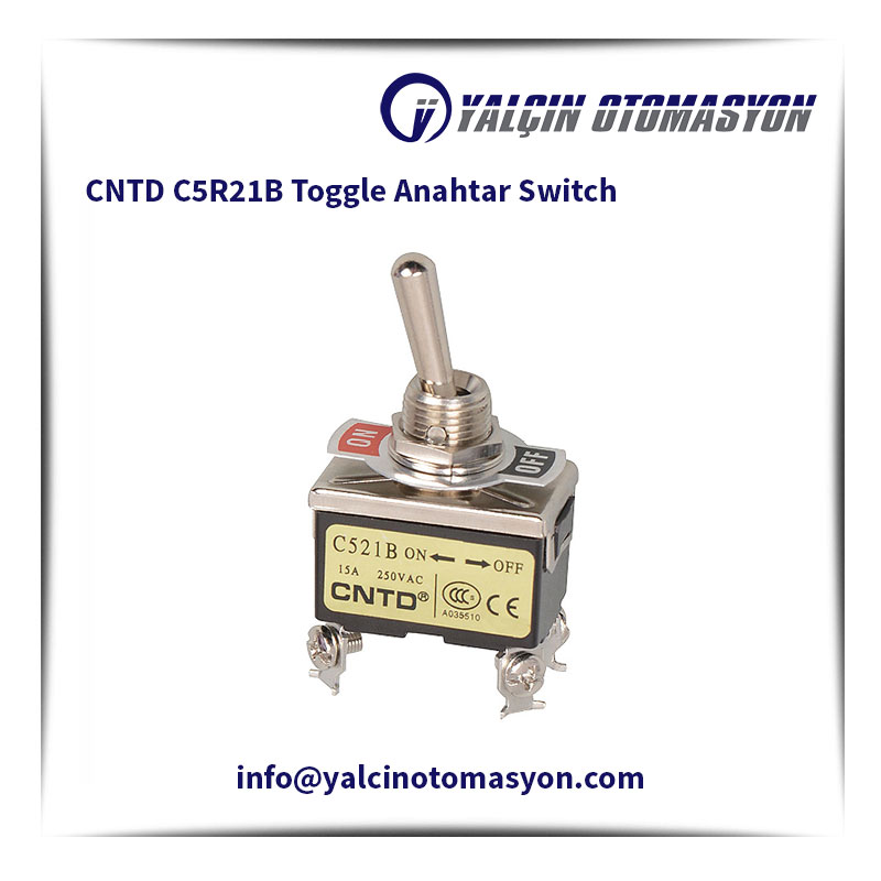CNTD C5R21B Toggle Anahtar Switch